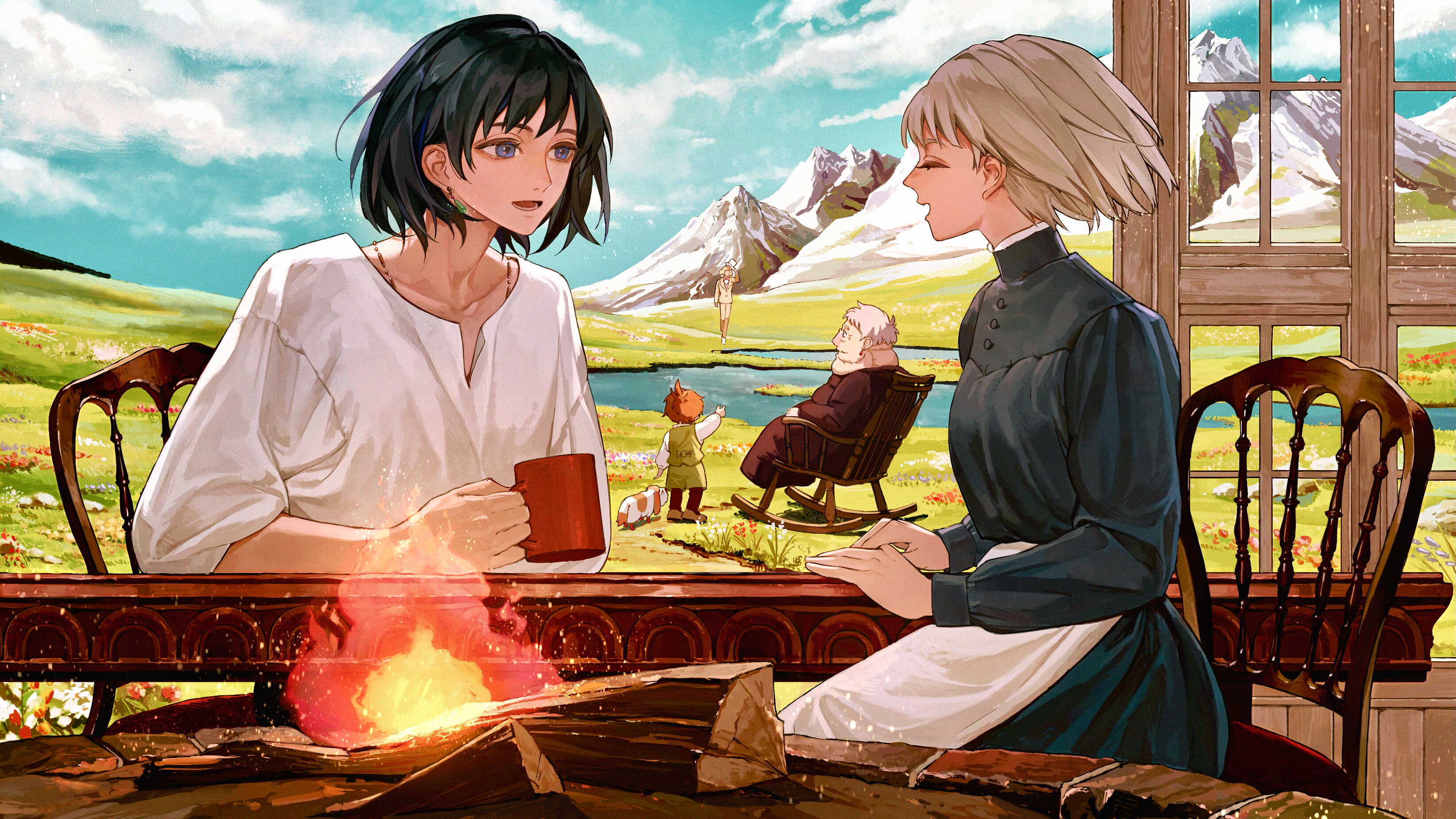 Howl And Sophie Wallpapers