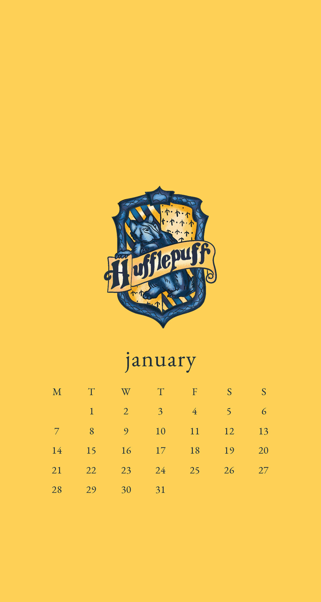 Hufflepuff Crest Wallpapers