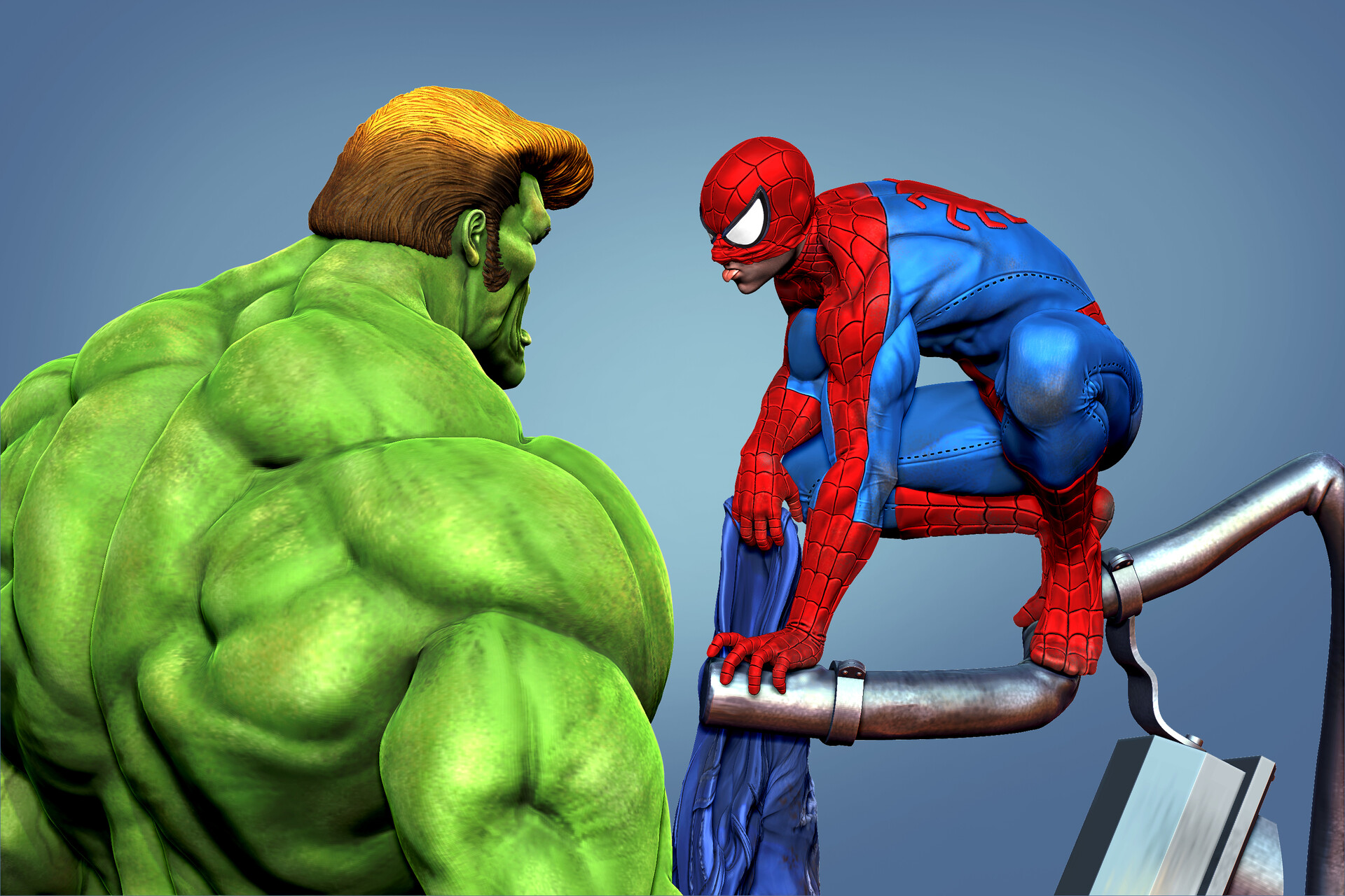 Hulk And Spiderman Wallpapers