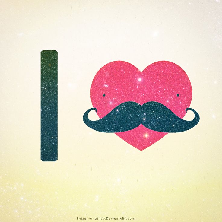 I Love Mustaches Wallpapers