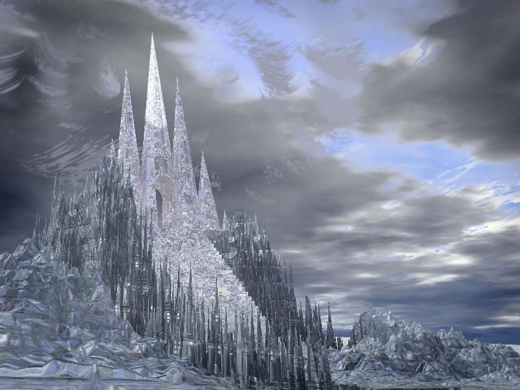 Ice Castle Art Wallpapers