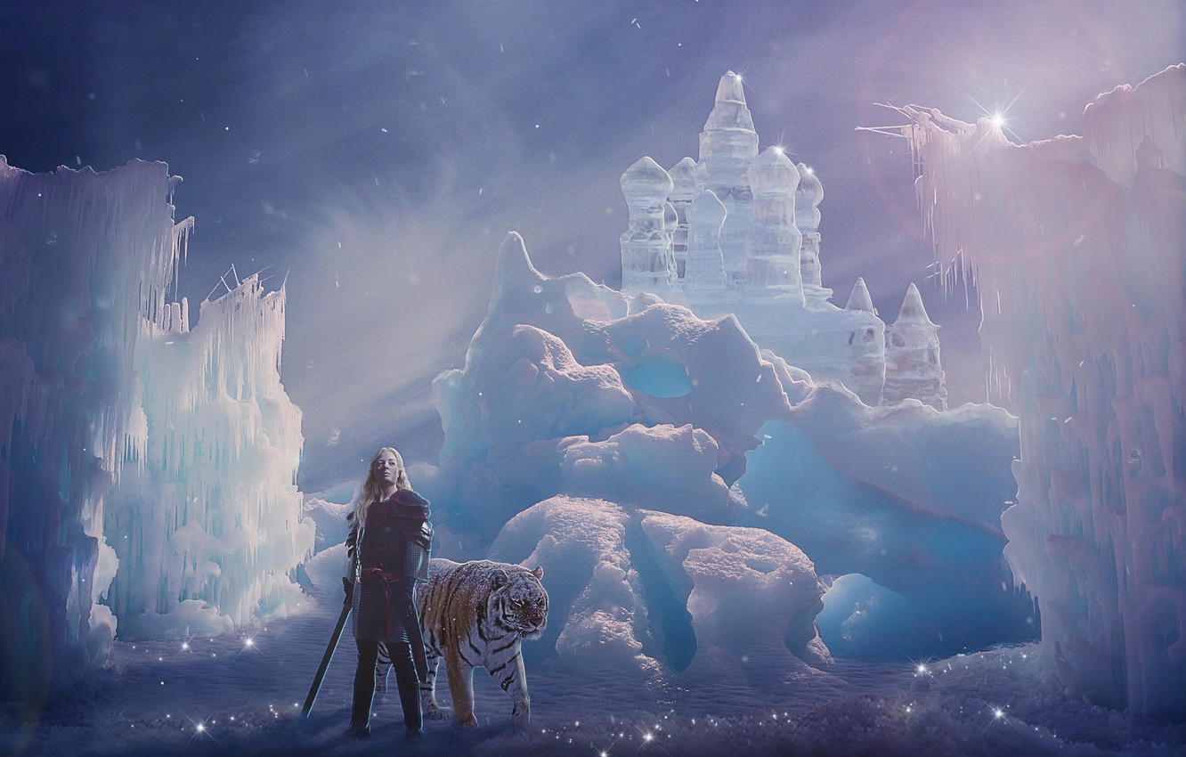 Ice Castle Art Wallpapers