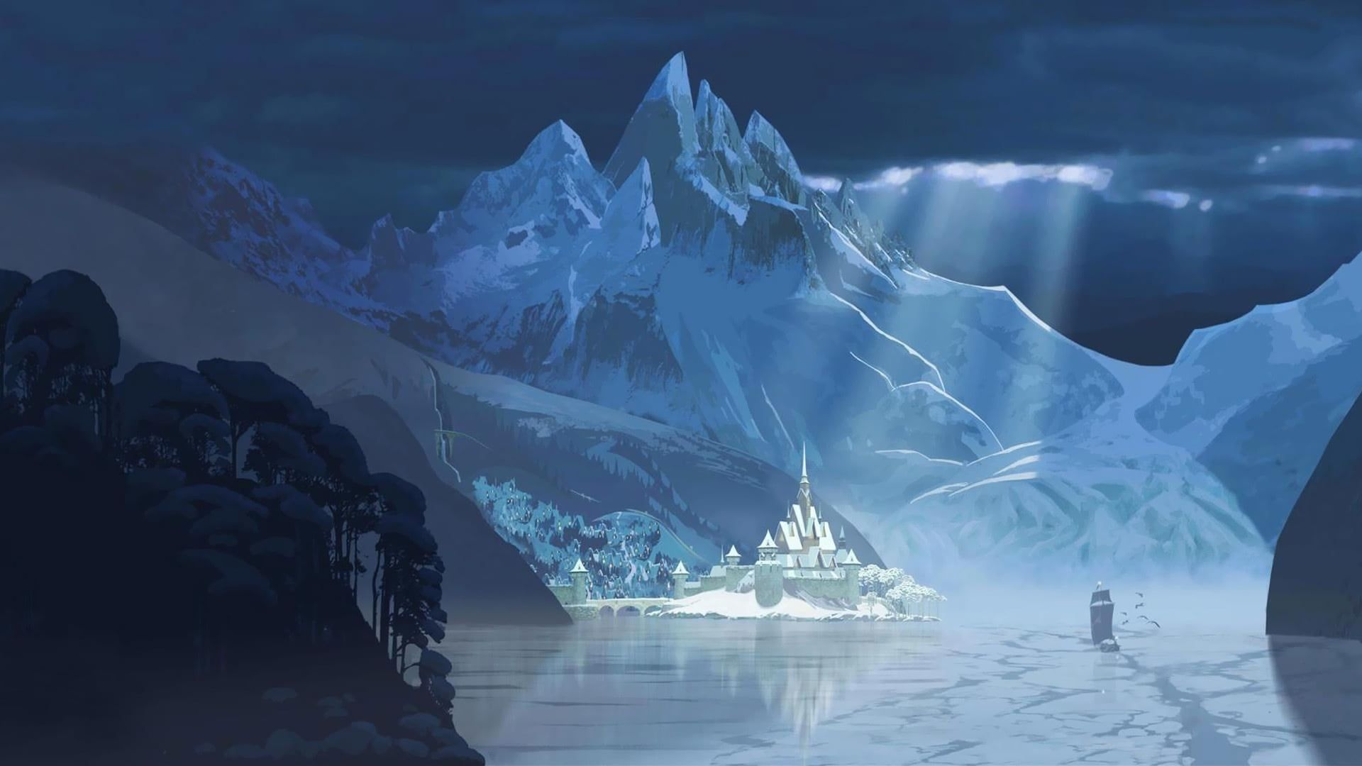 Ice Castle Art Wallpapers