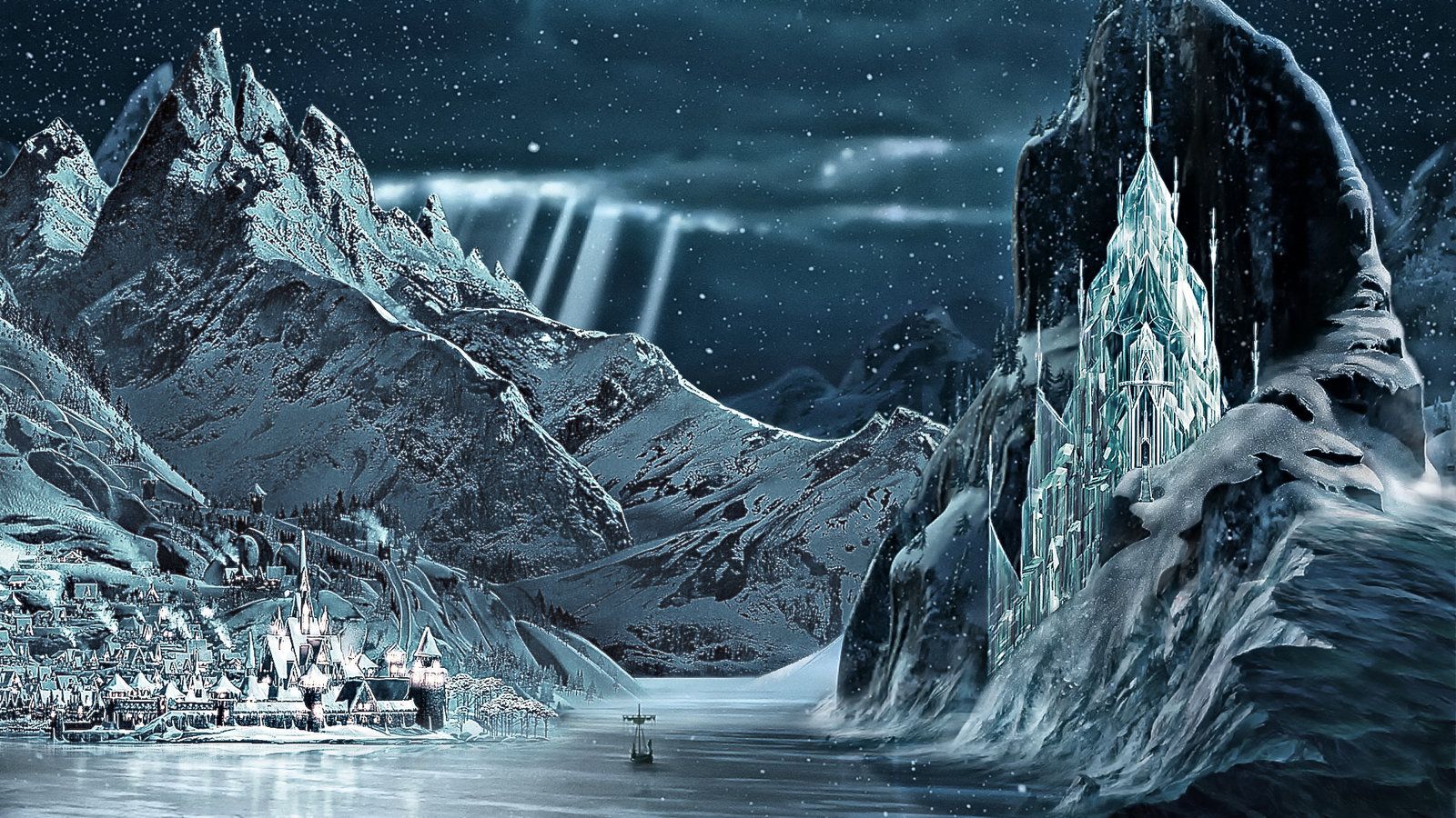 Ice Castle Art Wallpapers