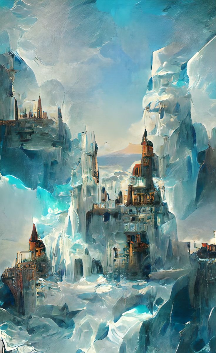 Ice Castle Art Wallpapers