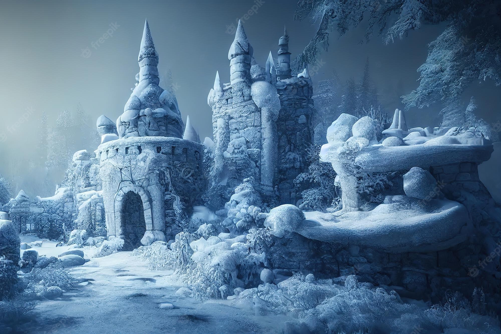 Ice Castle Art Wallpapers