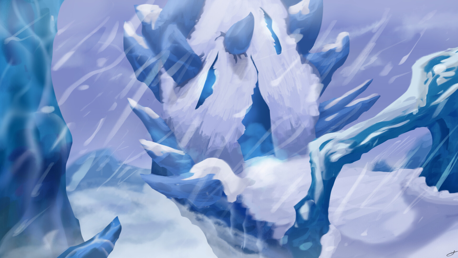 Ice Castle Art Wallpapers