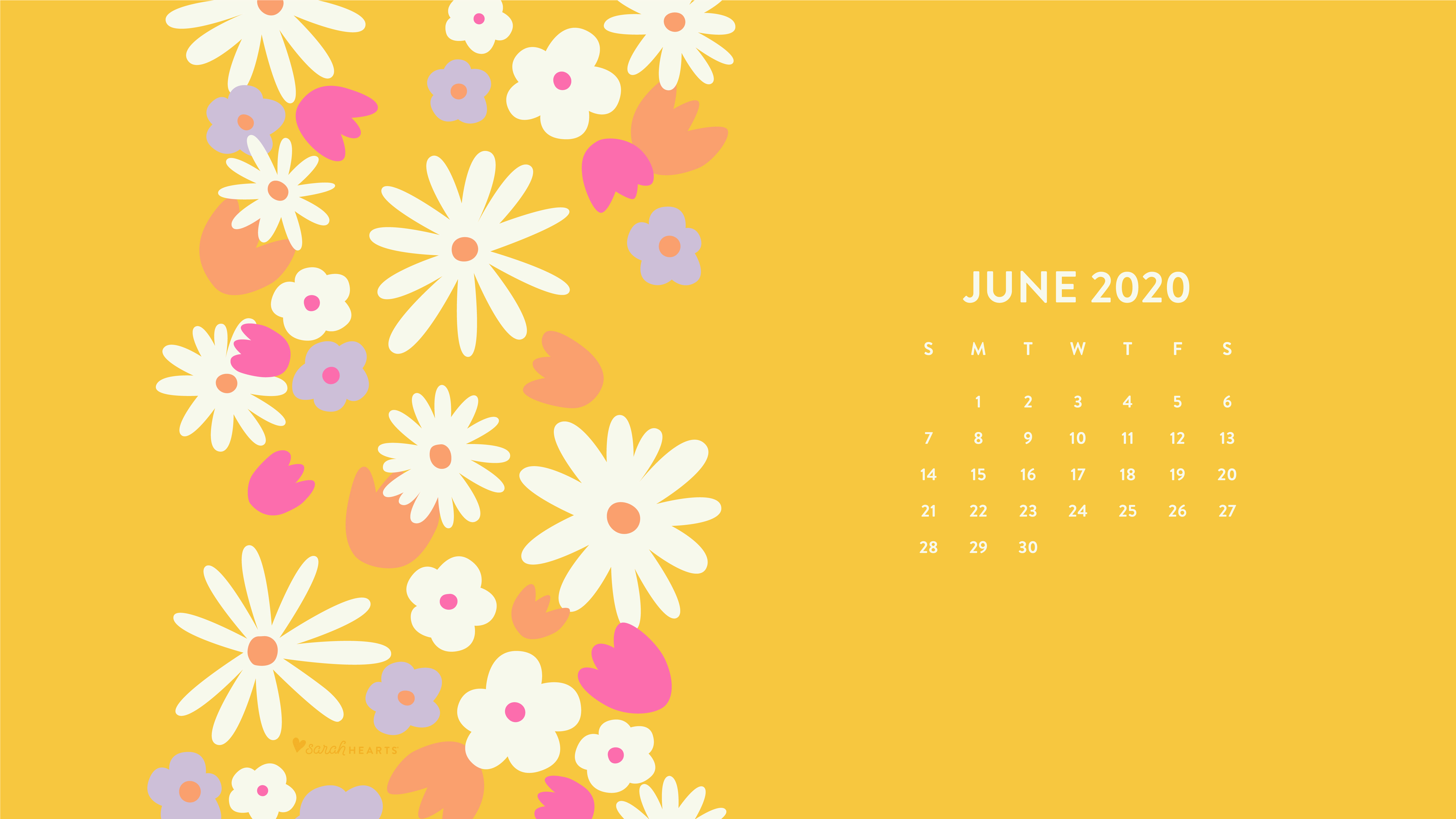 Images Of June 2020 Calendar Wallpapers