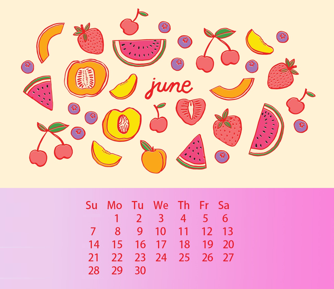 Images Of June 2020 Calendar Wallpapers