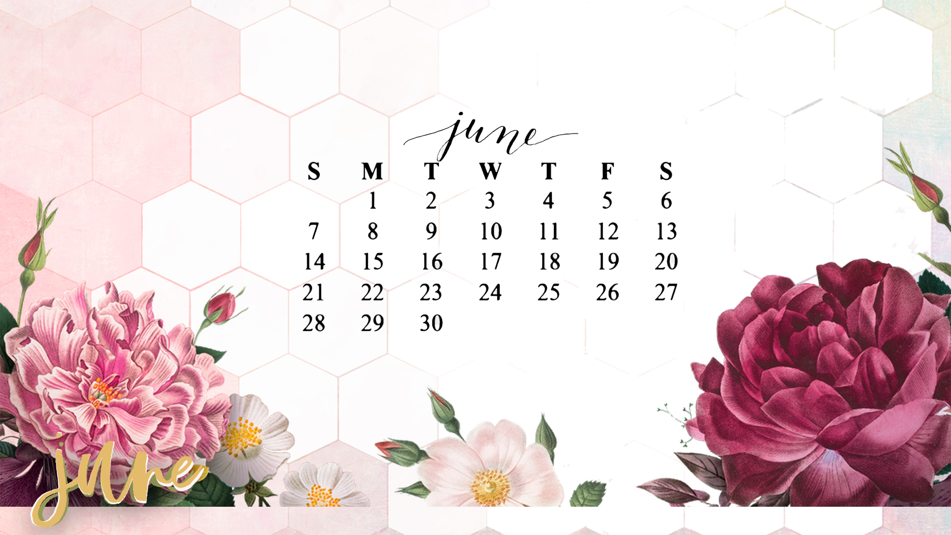 Images Of June 2020 Calendar Wallpapers