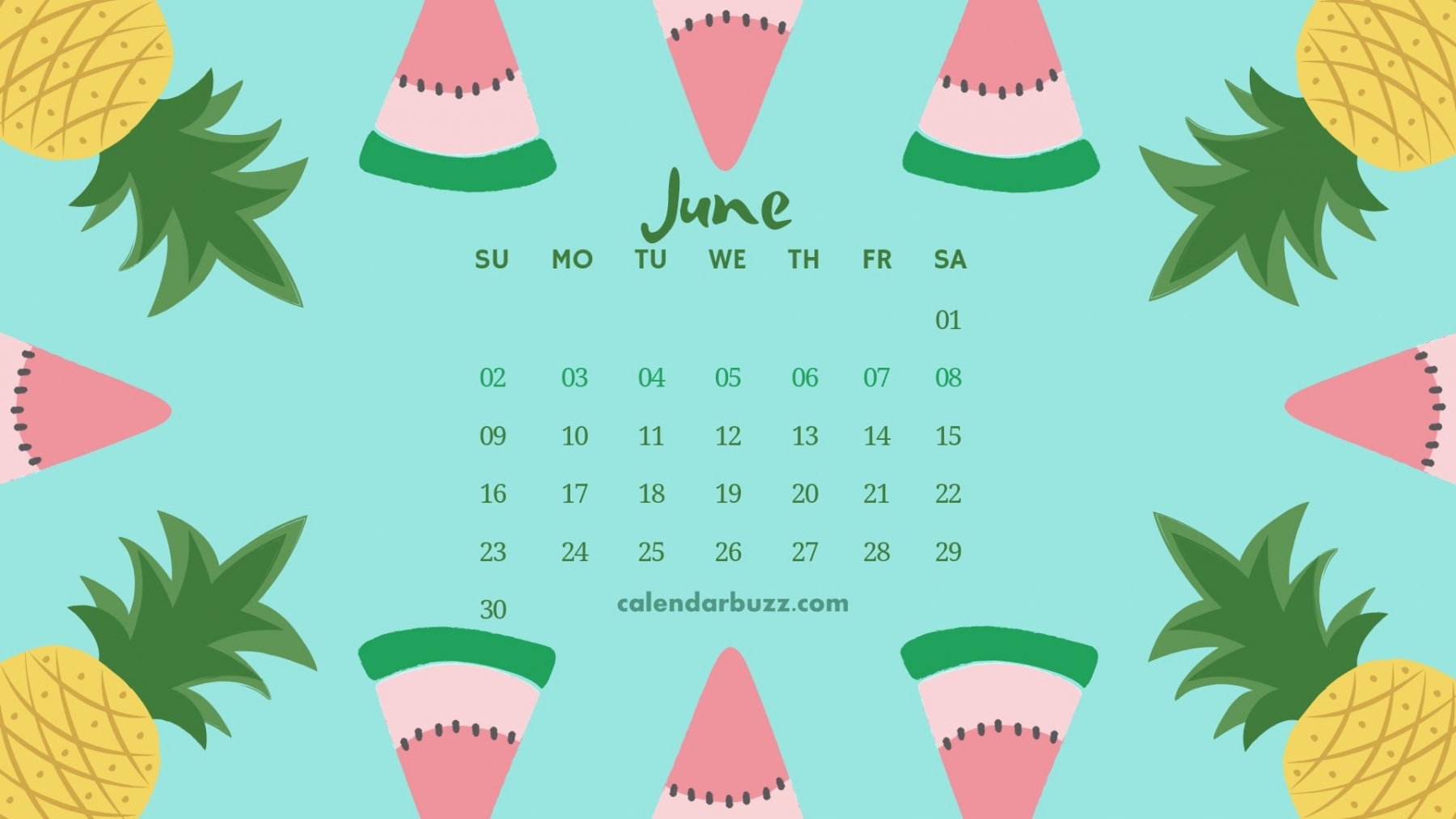 Images Of June 2020 Calendar Wallpapers