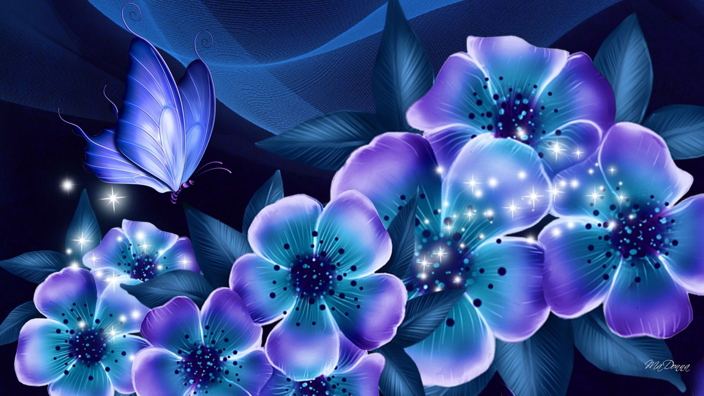 Images Of Purple Roses And Butterflies Wallpapers