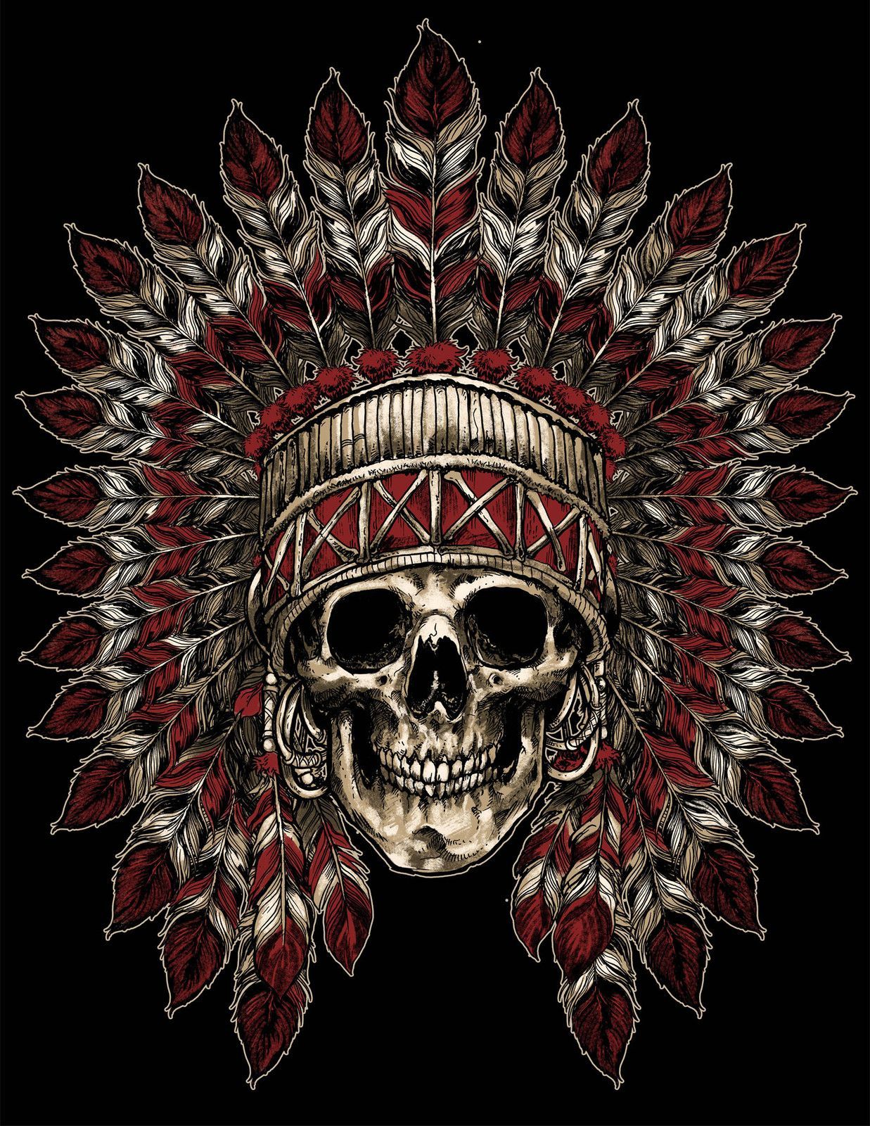 Indian Skull Wallpapers