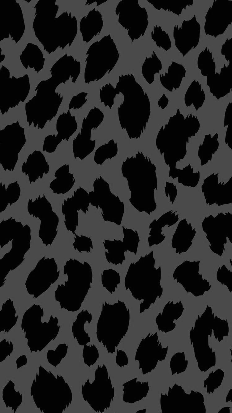 Iphone Black Leopard Print Wallpapers