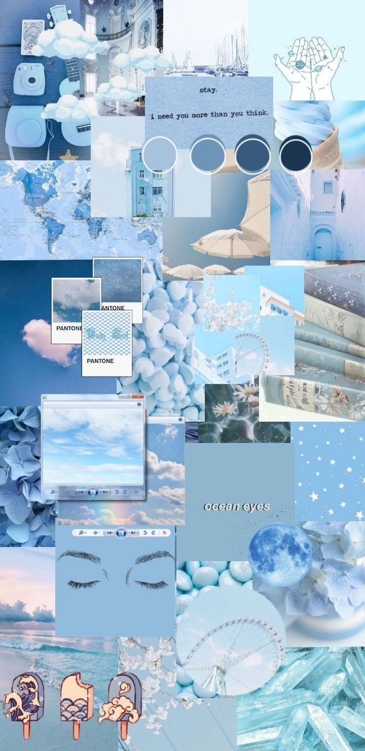 Iphone Blue Aesthetic Wallpapers