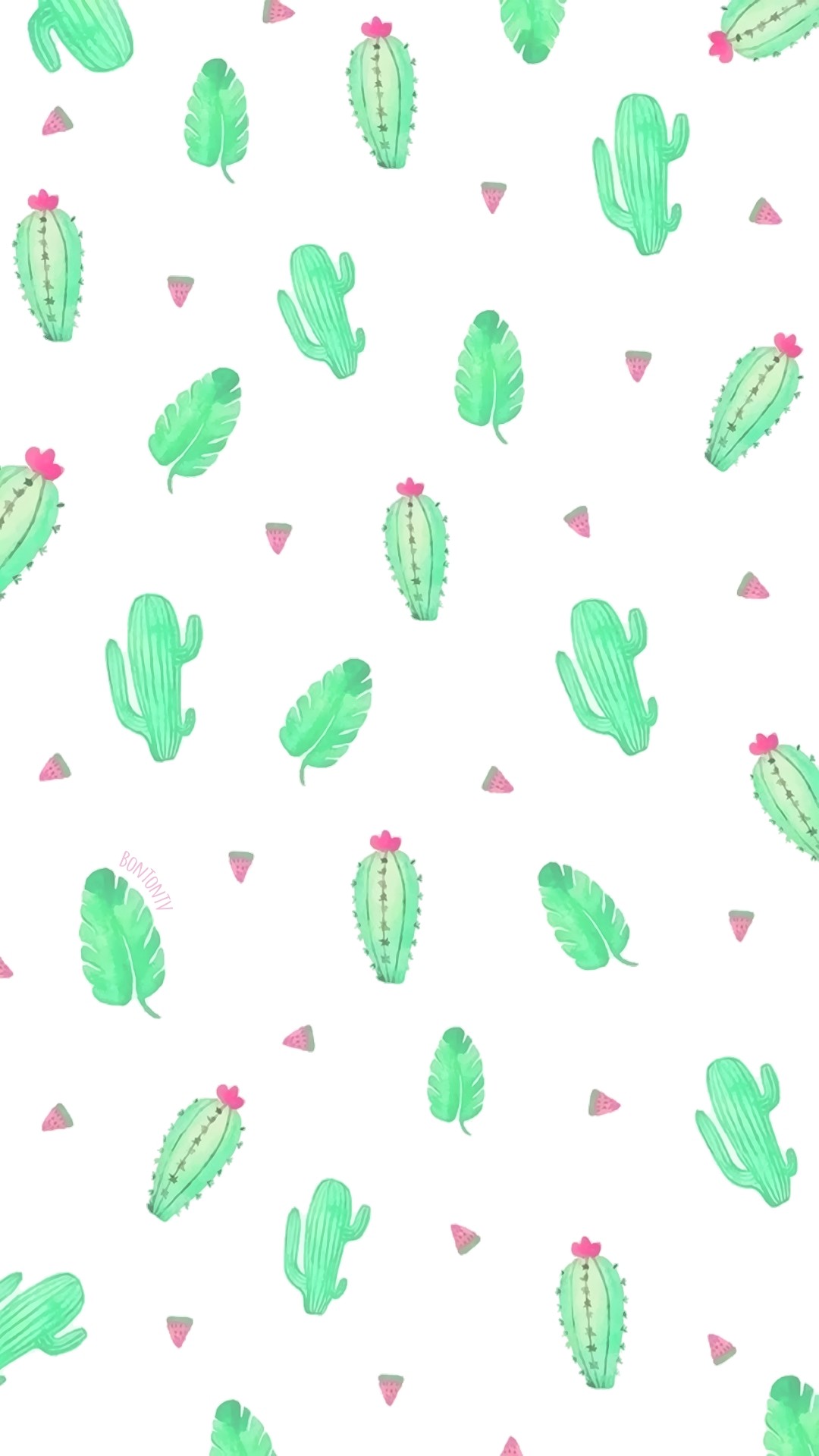 Iphone Pastel Cactus Wallpapers