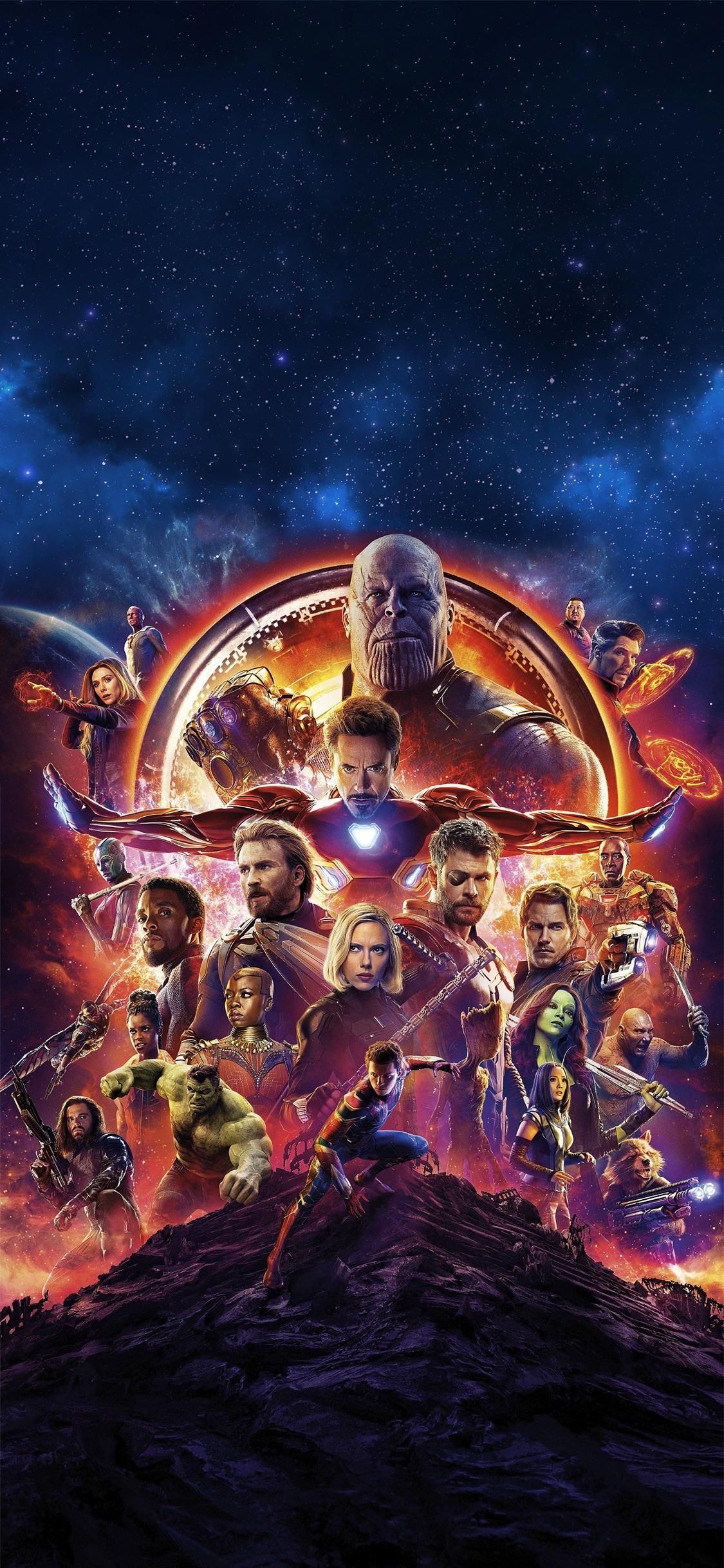 Iphone Xs Avengers Wallpapers