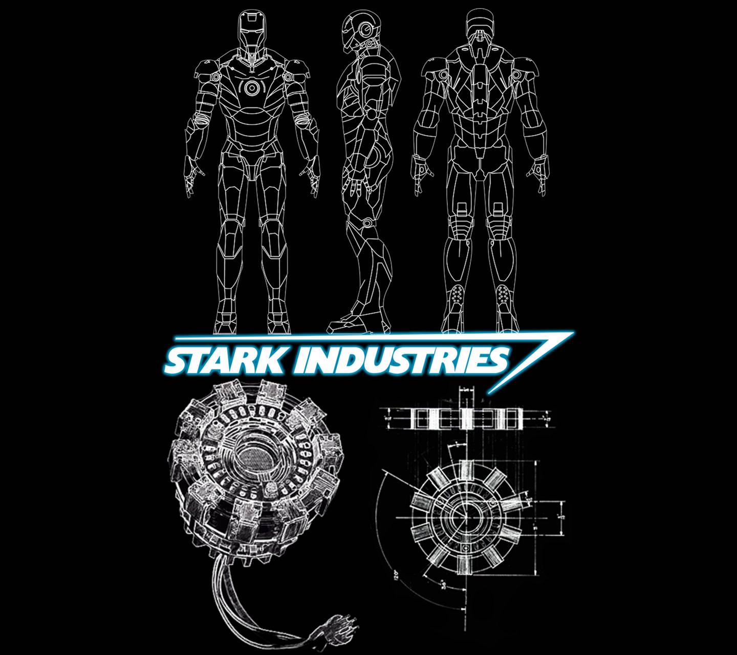 Iron Man Blueprints Wallpapers