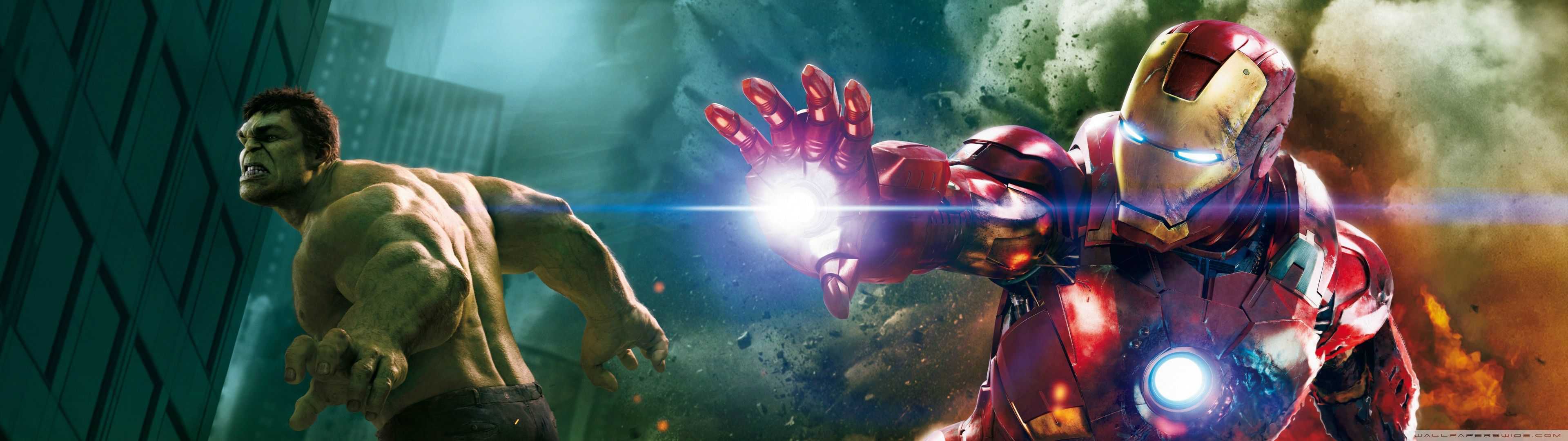 Iron Man Dual Monitor Wallpapers