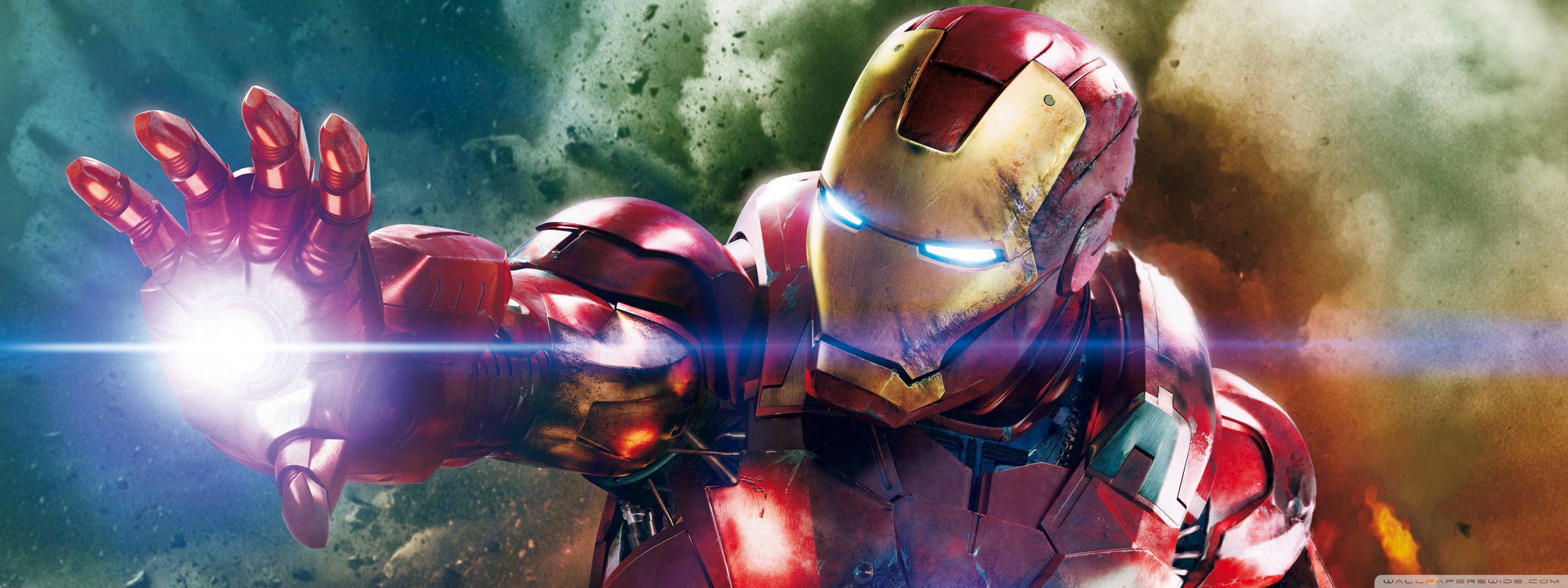 Iron Man Dual Monitor Wallpapers