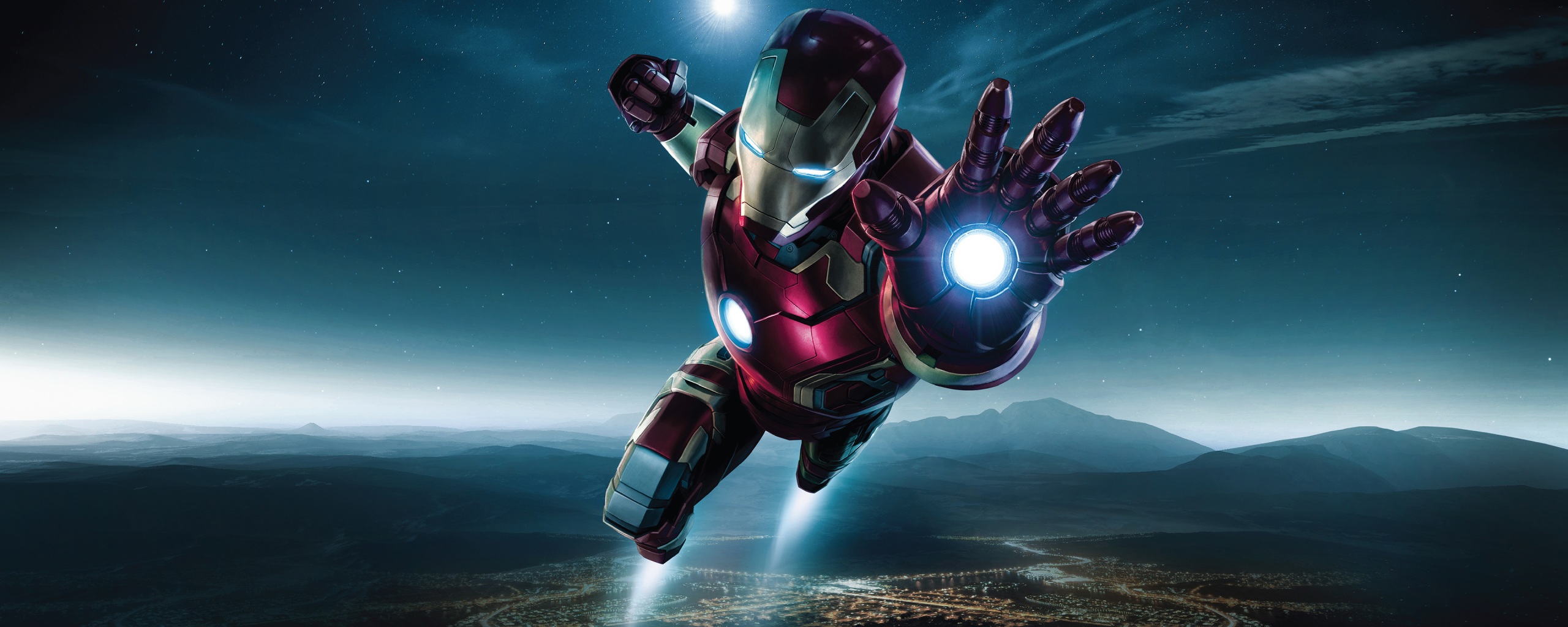 Iron Man Dual Monitor Wallpapers