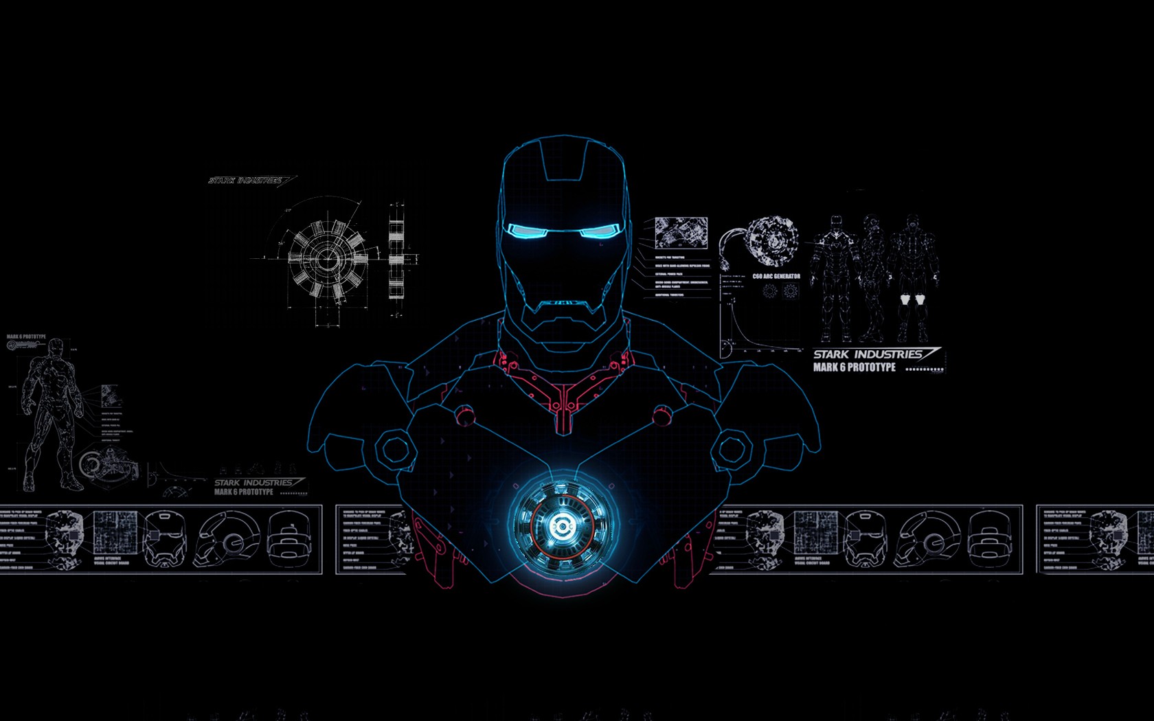 Iron Man Dual Monitor Wallpapers