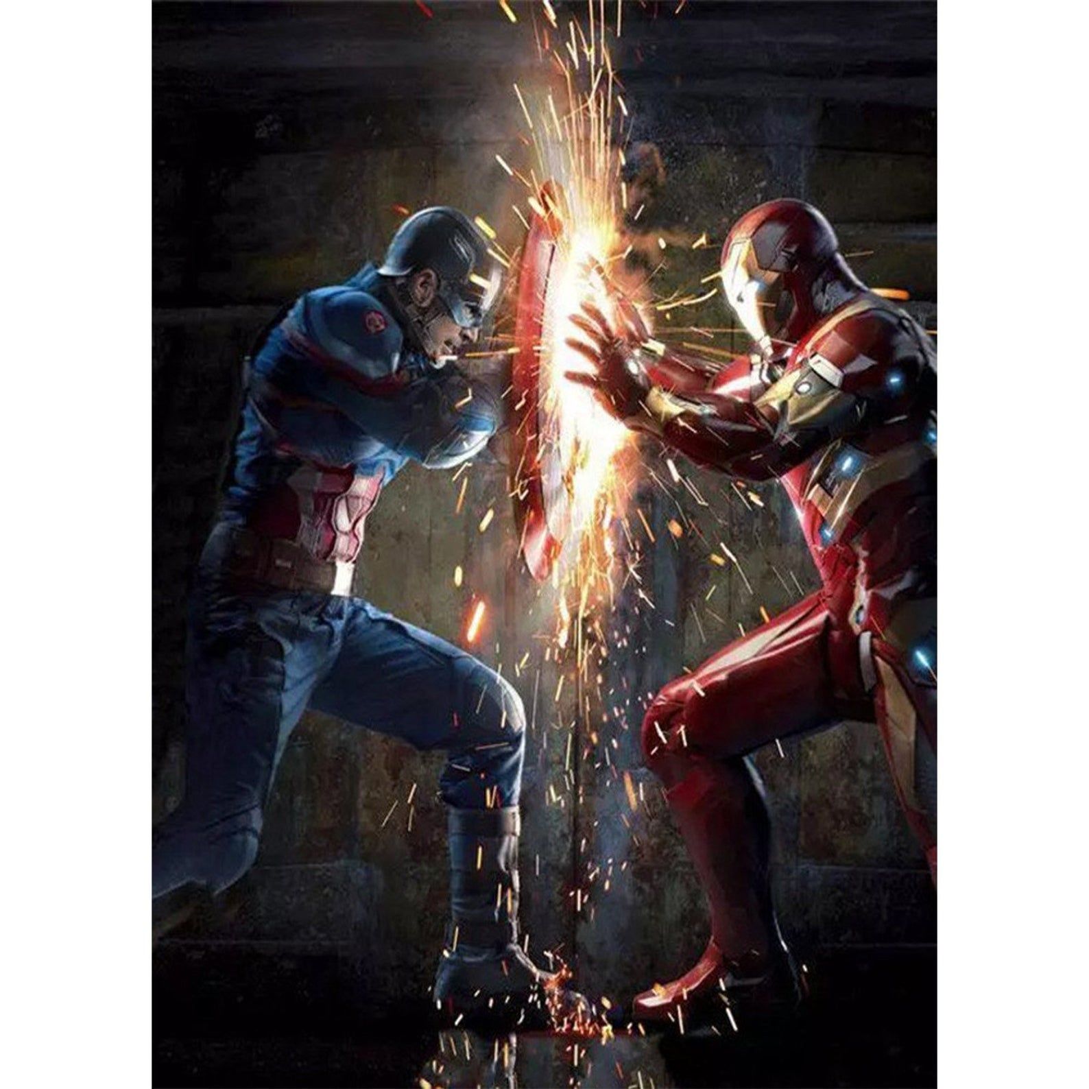 Iron Man Vs Captain America Wallpapers