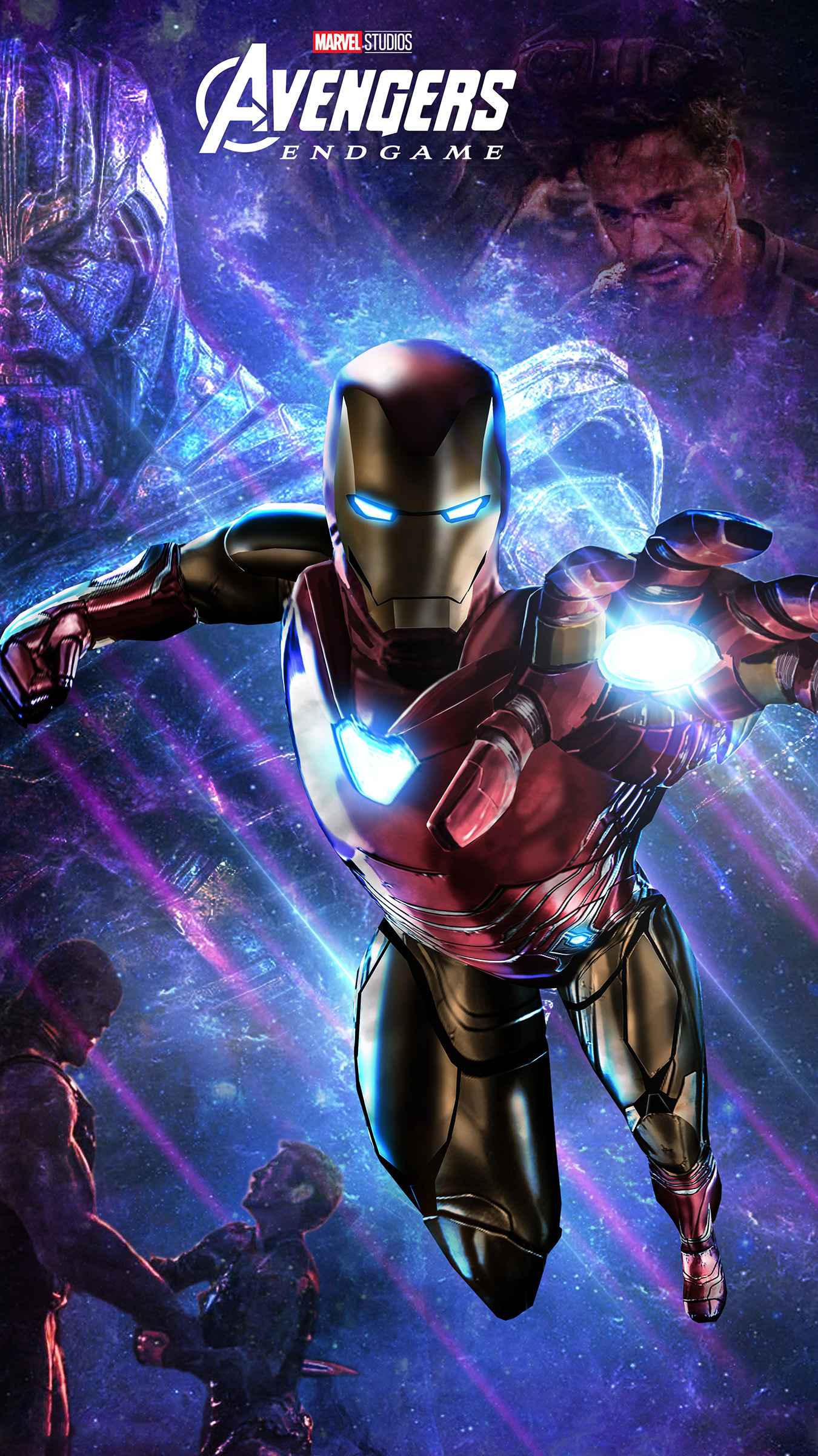 Iron Man Vs Thanos Wallpapers