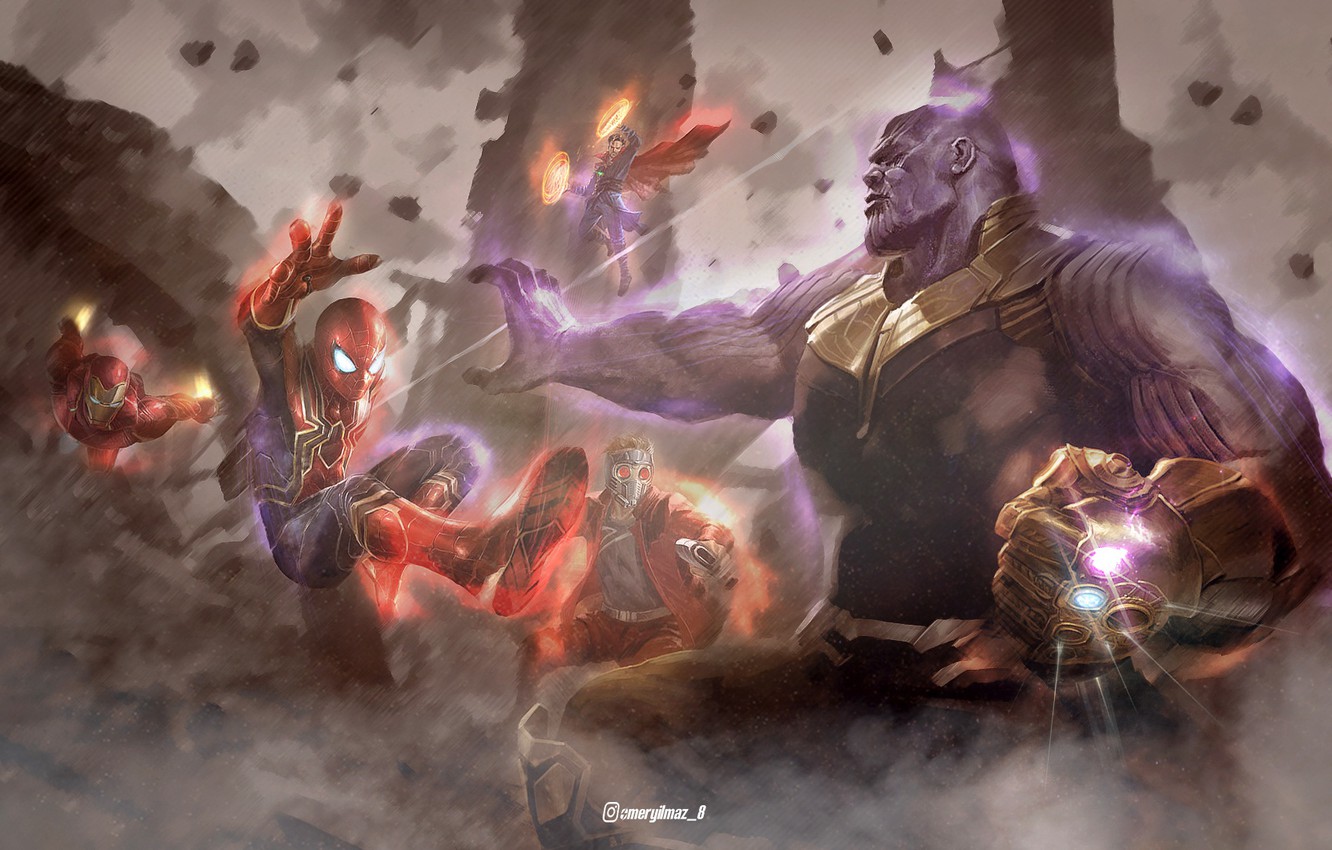 Iron Man Vs Thanos Wallpapers