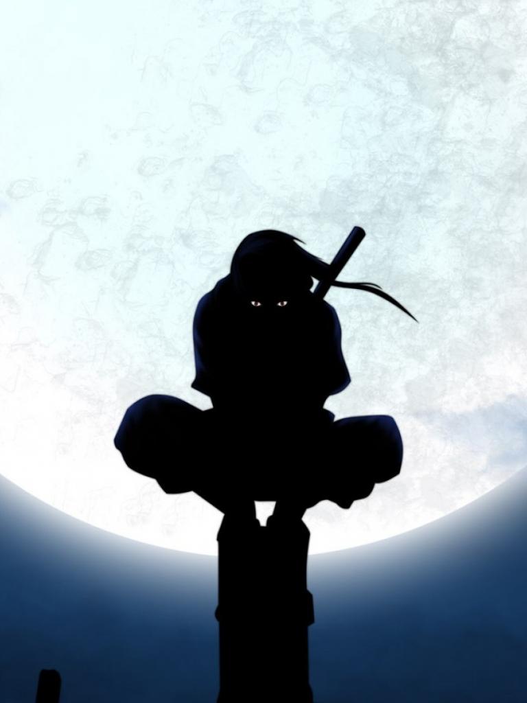 Itachi Uchiha On Pole Wallpapers