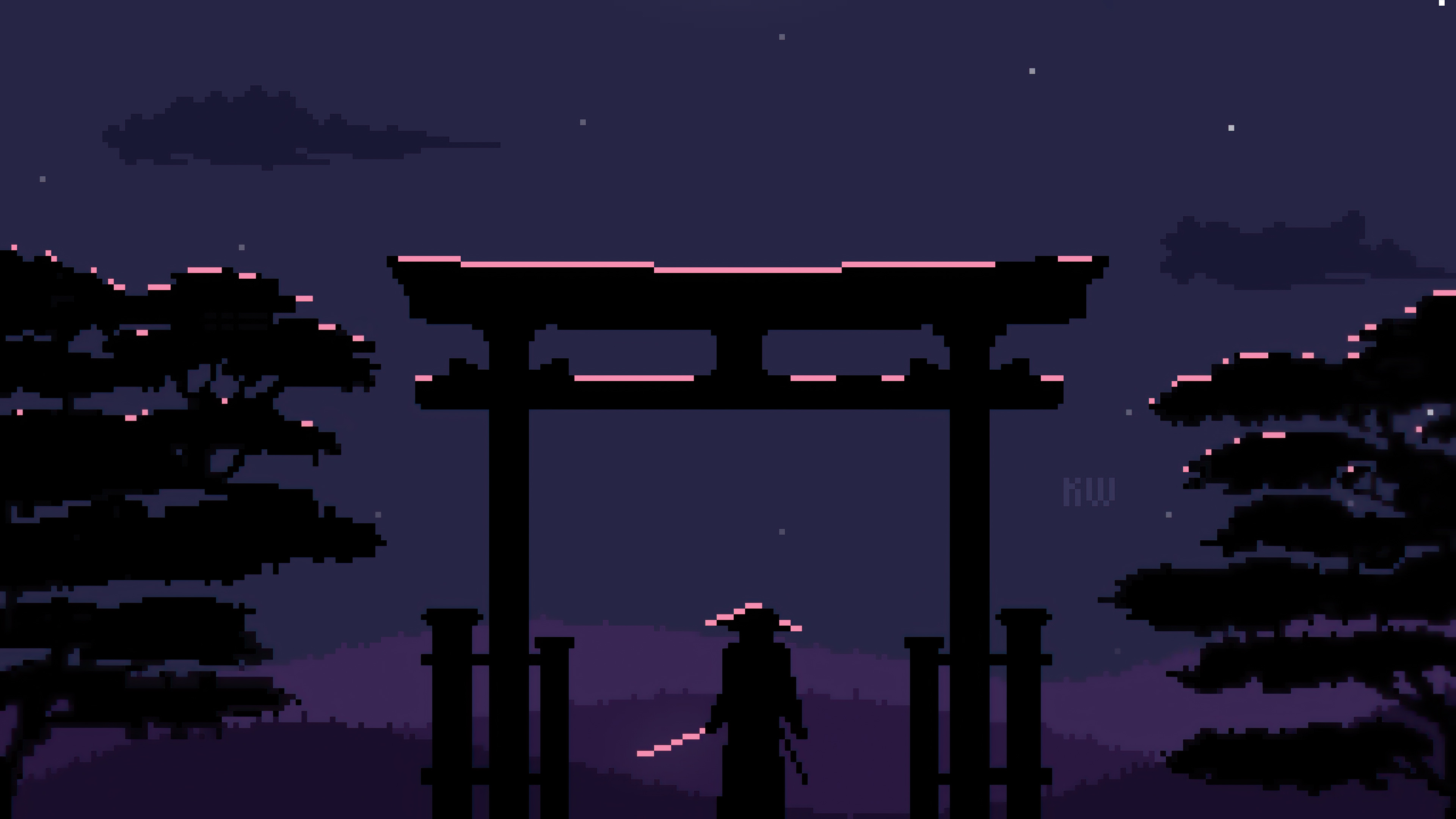 Japan Pixel Art Wallpapers