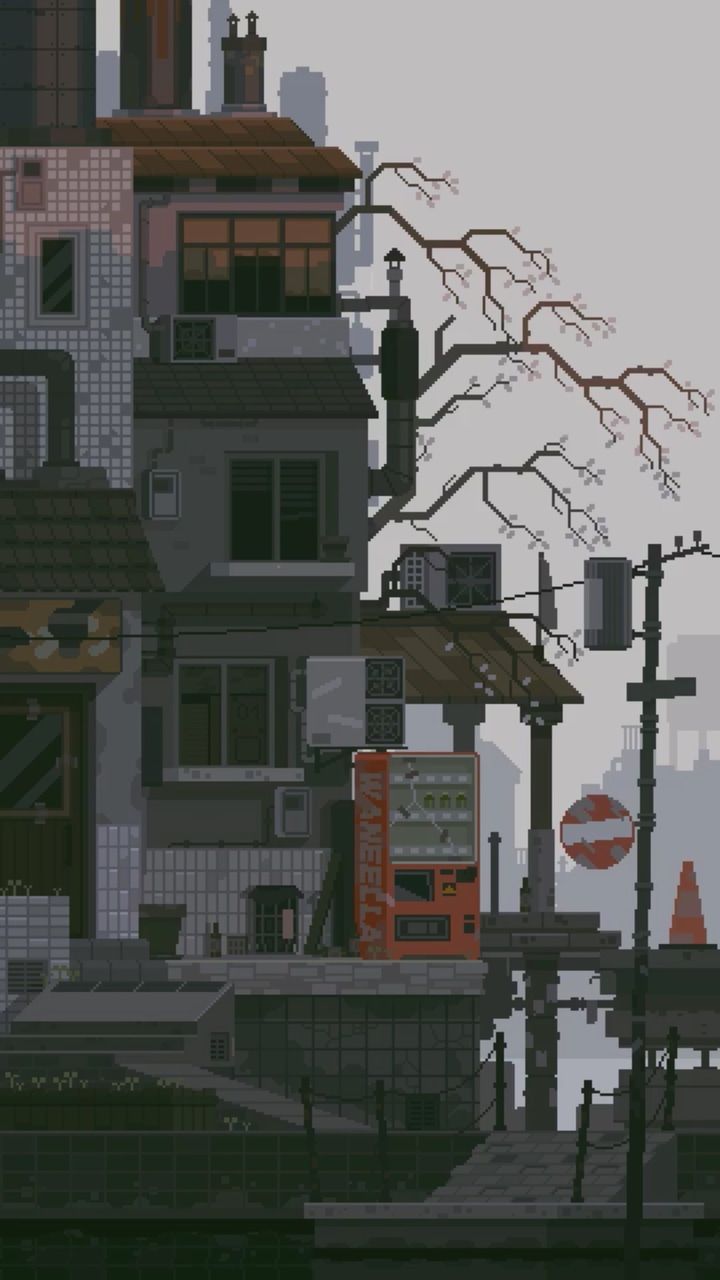 Japan Pixel Art Wallpapers