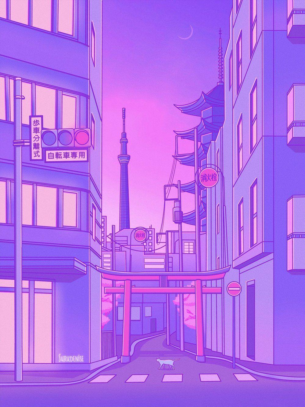 Japanese Anime Aesthetic Wallpapers