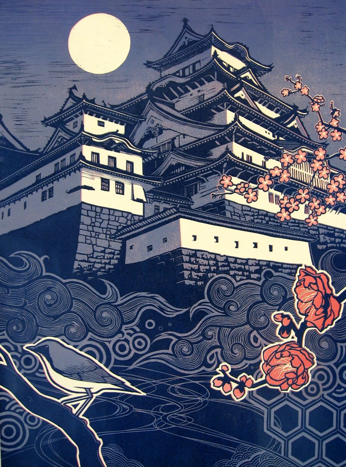 Japanese Castle Art Wallpapers