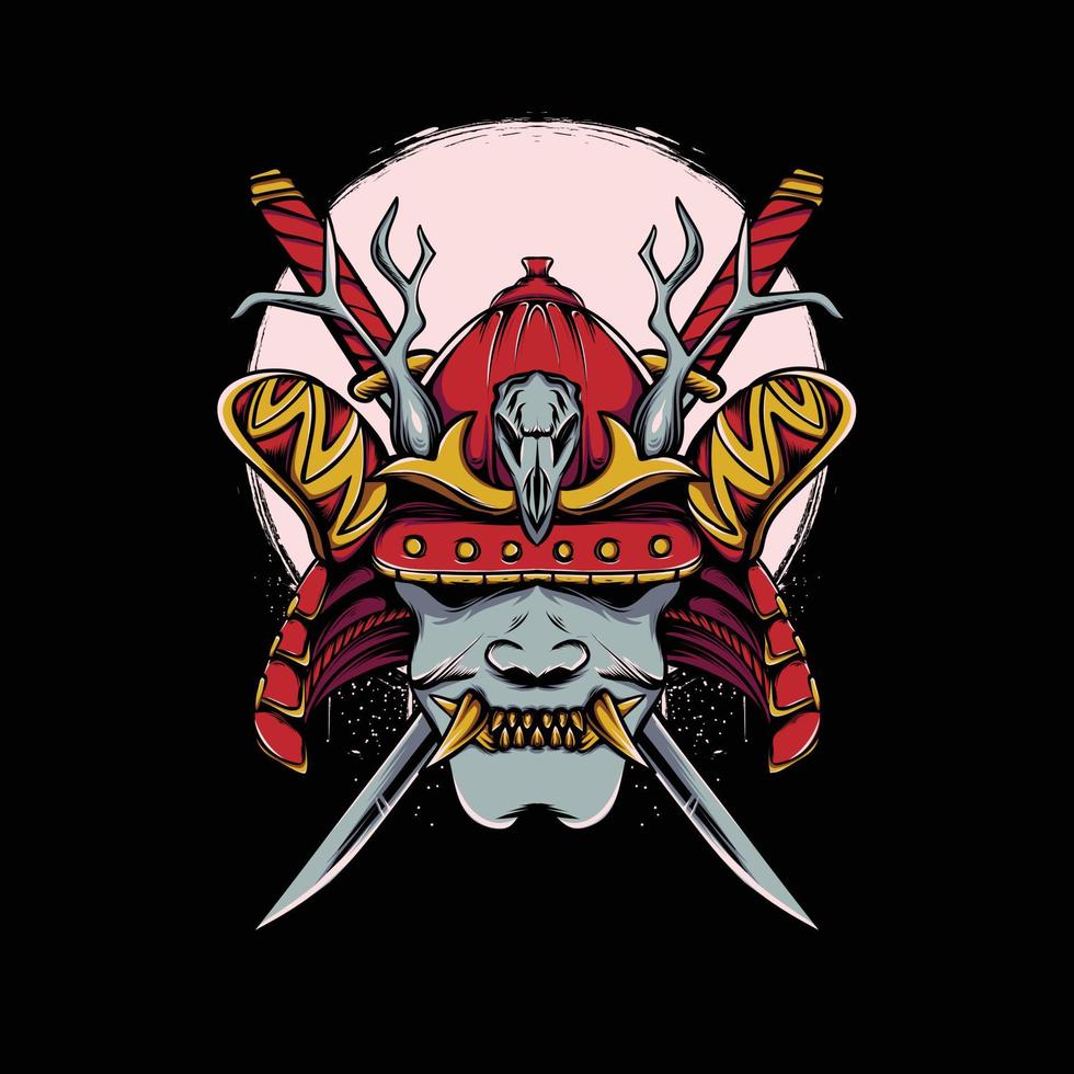 Japanese Demon Samurai Mask Wallpapers