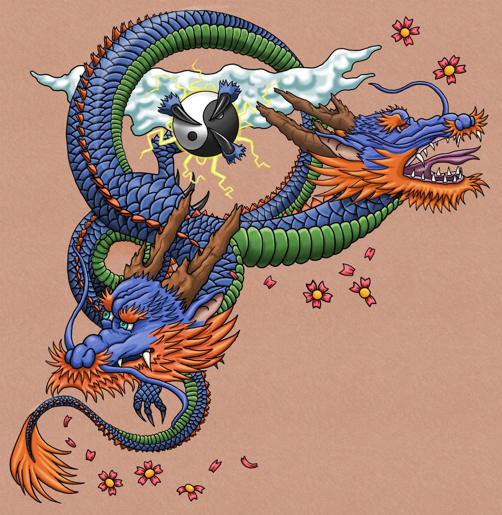 Japanese Dragon Painting Wallpapers