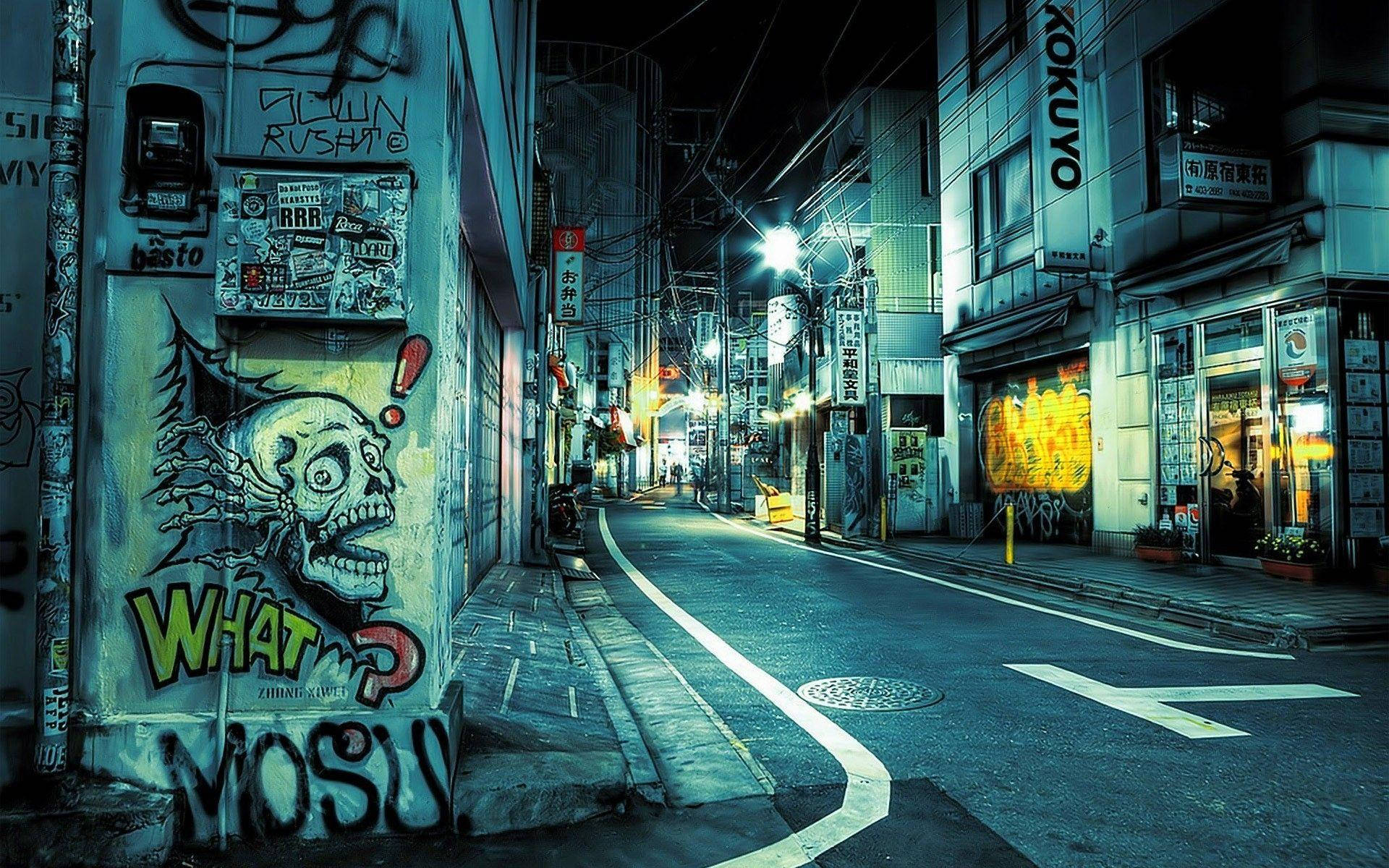 Japanese Graffiti Wallpapers