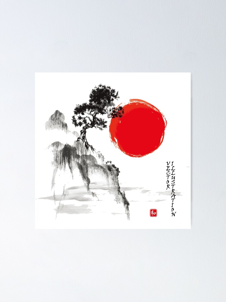 Japanese Ink Painting Landscape Wallpapers