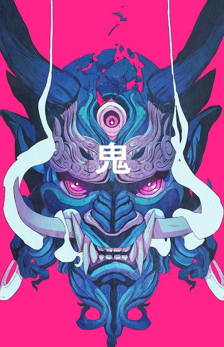 Japanese Oni Mask Wallpapers