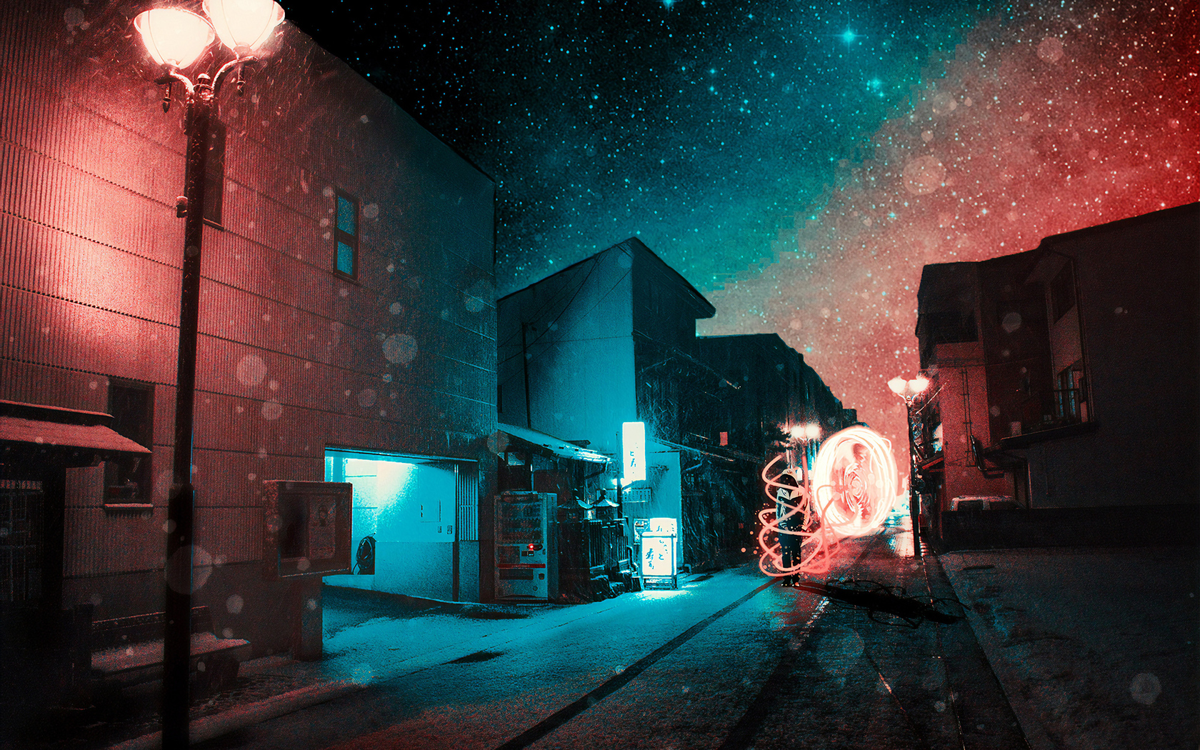 Japanese Street Night Wallpapers