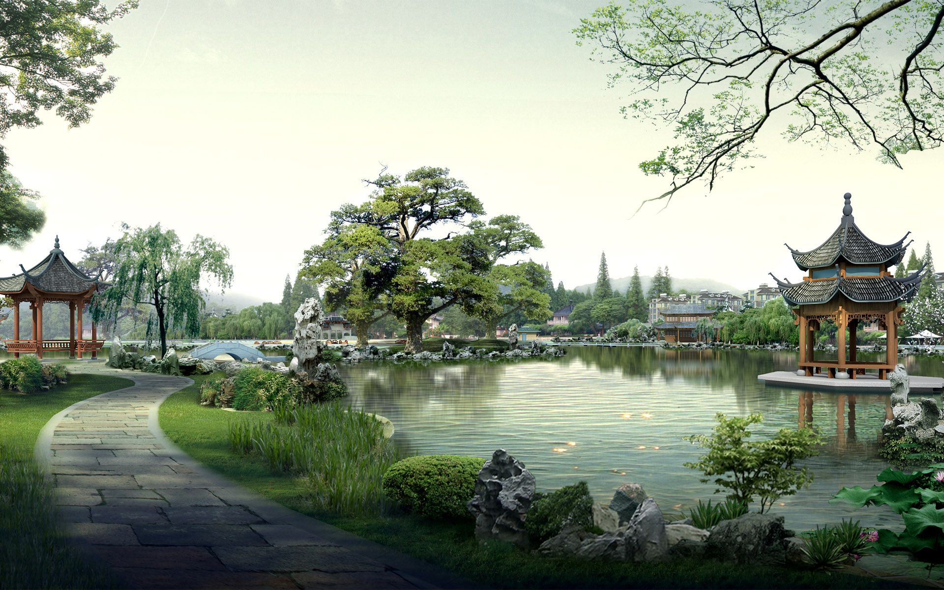 Japanese Tea Garden Wallpapers