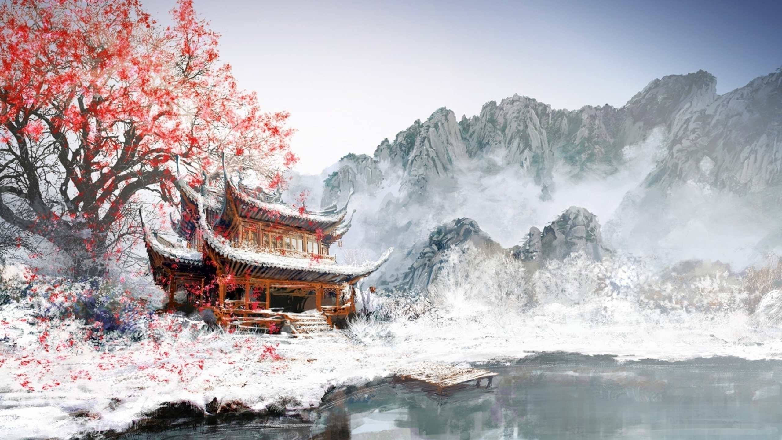 Japanese Temple Wallpapers