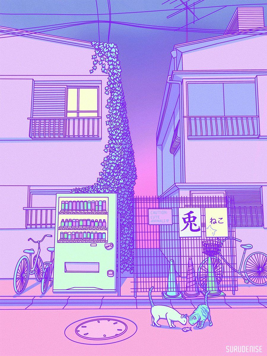 Japanese Vaporwave Wallpapers