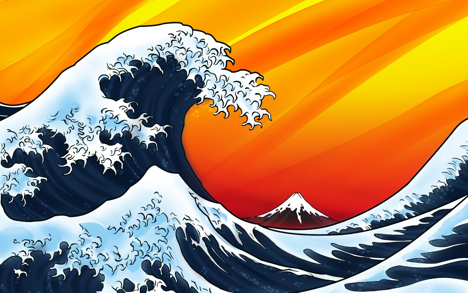 Japanese Wave Wallpapers