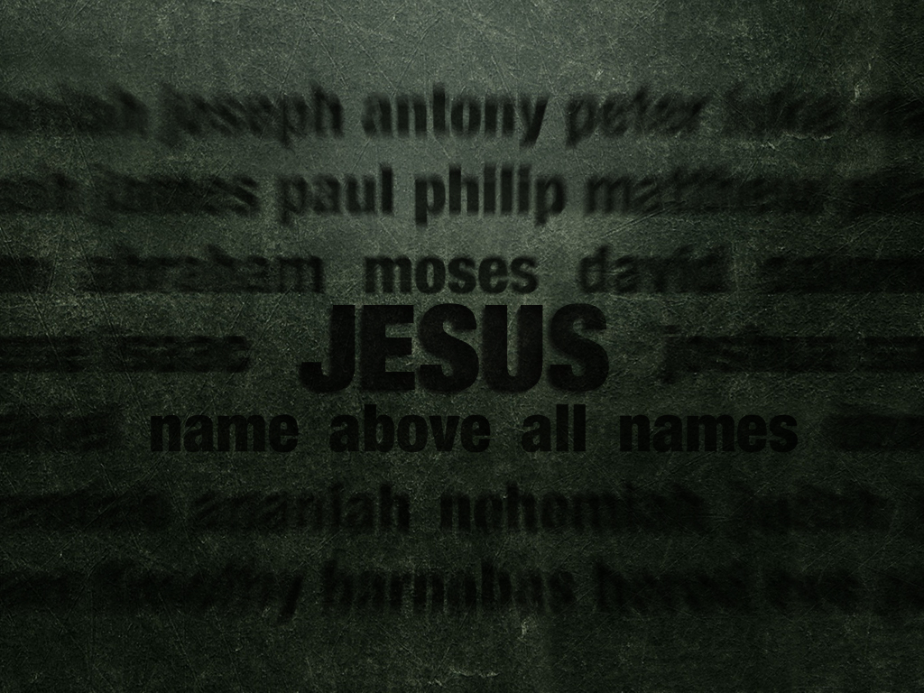 Jesus Name Wallpapers