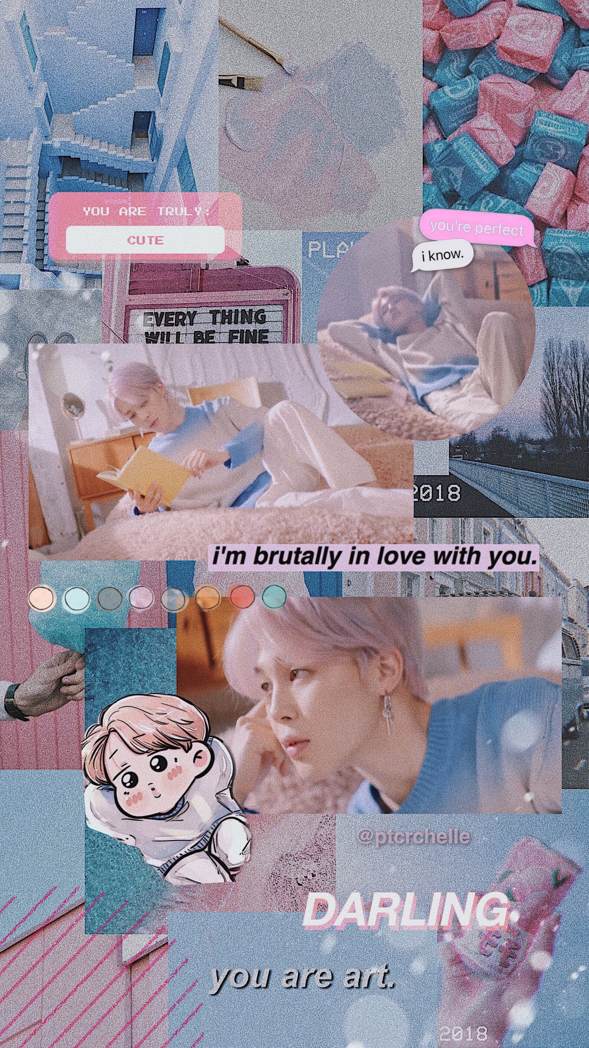 Jimin Aesthetic Wallpapers