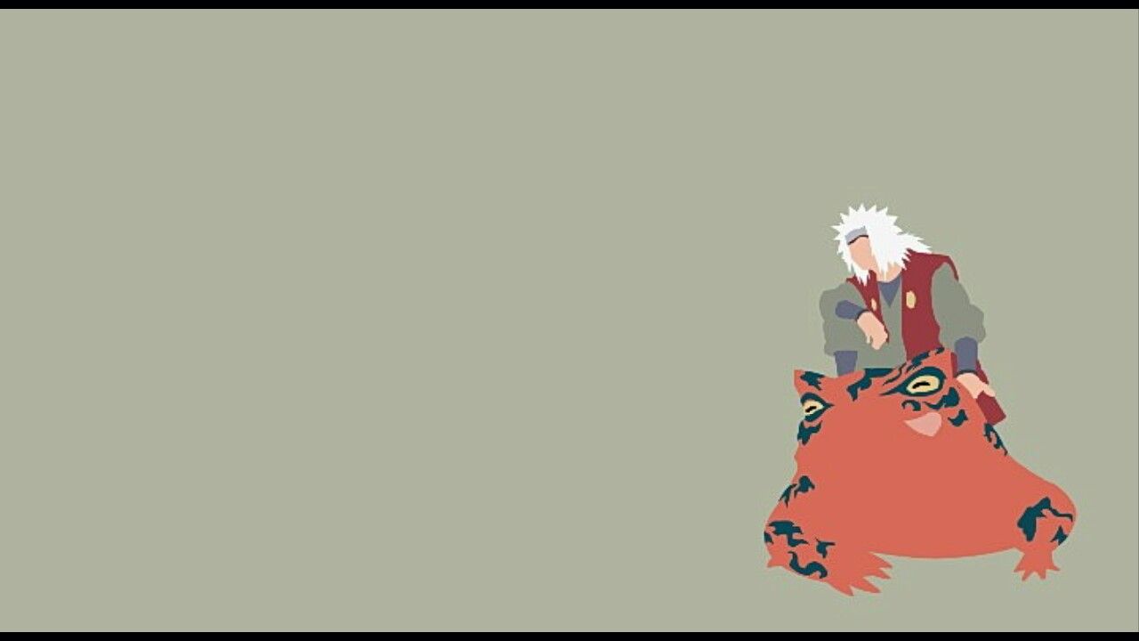 Jiraiya Minimalist Wallpapers