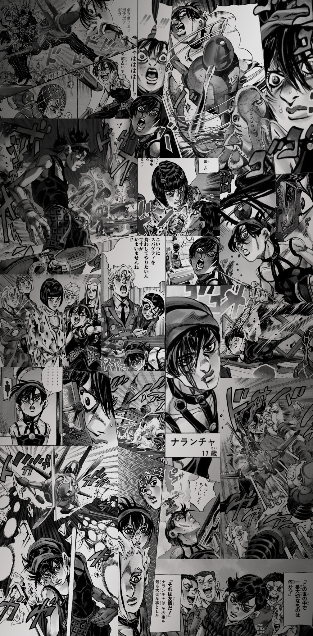 Jjba Manga Panels Wallpapers