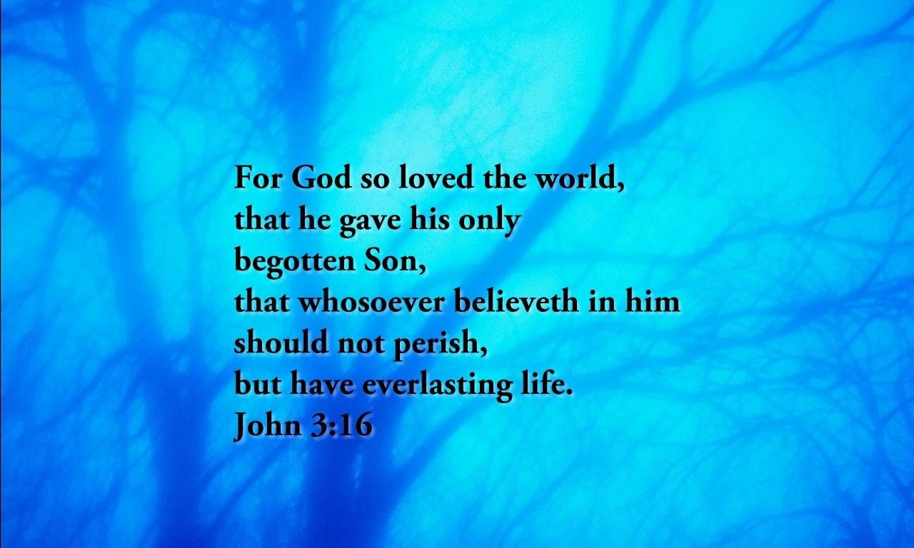 John 3 16 Wallpapers