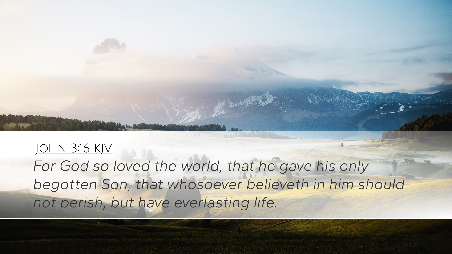 John 3 16 Wallpapers